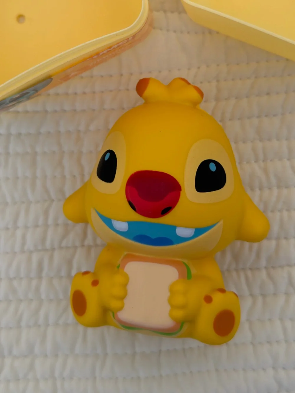 Disney Stitch Squish Yellow Toy